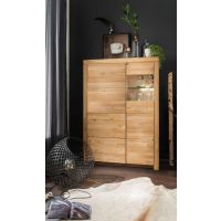 G+K MEBLE - WZ-0169 Kredens II P | Dąb