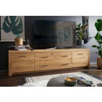 G+K MEBLE - WZ-0169 Szafka RTV III | Dąb