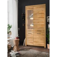 G+K MEBLE - WZ-0169 Witryna II L | Dąb