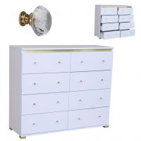 Art. Decoration - 017Z GLAMOUR Komoda | złoty