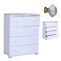 Art. Decoration - 018Z GLAMOUR Komoda | złoty