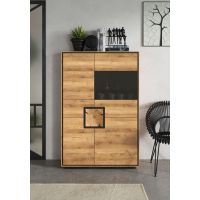 G+K MEBLE - WZ-0625 Kredens II P | Dąb