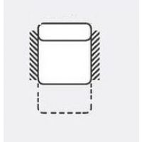 FENIKS MEBLE - MOZZA Fotel 1BB S bez boków z szufladą na pościel