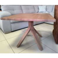 FAMEG - HEY Stolik STK-1711 | Buk Orzech Mleczny 07 | 70x70 | DOSTĘPNY OD RĘKI