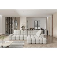 WERSAL - TOLLO L Narożnik z elektrycznie wysuwanym siedziskiem i pojemnikiem