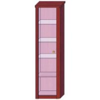 MEBLOMIX - CORSICO regał-witryna 12