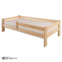 Drewmax - SOSNA Łóżko LK137 90x200