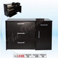Art. Decoration - 144B Szafka na buty bez wstawki aluminiowej