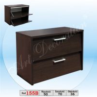 Art. Decoration - 155B Szafka na buty bez wstawki aluminiowej