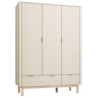 PINIO - MILOO Szafa 3-drzwiowa | Szampański