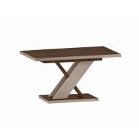 FURNITEX - ST16-FX Stół | Rozkładany | 138-208x85 | Orzech Elegant / kaszmir