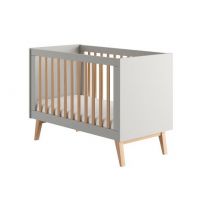 PINIO - SWING Łóżeczko 120x60 | Szary