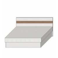 MEBLOMIX - IWO Łóżko 167 z pojemnikiem i materacem na stelażu