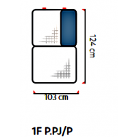 UNIMEBEL - DIVERSO II Moduł 1F P.PJ prawy narożny z pojemnikiem
