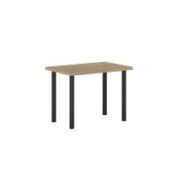 FURNITEX - ST(B)-FX Stół 67x101 | dąb artisan I nogi (I)czarny mat