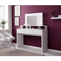 HELVETIA MEBLE WIERUSZÓW - ARIA Toaletka 1SZ z lustrem | 2497KF49