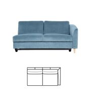 Meblomak - FANO EL.2,5BFP | Element 2,5-os. | Prawy | Bez funkcji