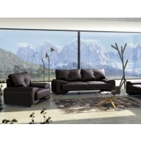 Mars Meble - OMEGA LUX ZESTAW WYPOCZYNKOWY 3+2+1 Bez funkcji | BRĄZ | PROMOCJA