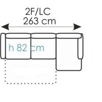 AEK - KUBA NAROŻNIK 2F- LC Z FUNKCJĄ SPANIA