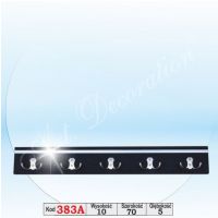 Art. Decoration - 383A Wieszak z wstawką aluminiową