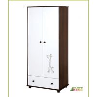 KLUPŚ - Żyrafka Szafa dwudrzwiowa