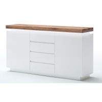 MC AKCENT - ROMINA Komoda 48993MW | lity dąb sękaty ze spękaniami