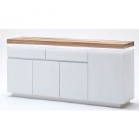 MC AKCENT - ROMINA Komoda 48994MW | lity dąb sękaty ze spękaniami