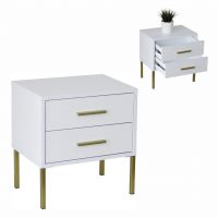 Art. Decoration - 580Z Szafka nocna | złoty