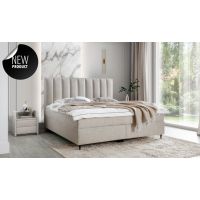 NEW ELEGANCE - NEW ELEGANCE SLIM na nóżkach | Łóżko kontynentalne z pojemnikiem | 140x200