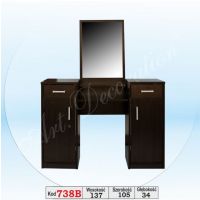 Art. Decoration - 738B Toaletka bez wstawki aluminiowej