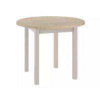 SIGNAL - ADAM Stoł fi 80cm | Dąb Cremona Torro | Kaszmir | z PL