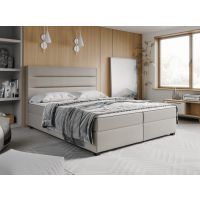 STOLLECH - ALCANTE Bonnell Łóżko kontynentalne z pojemnikiem ( sprężyny bonell ) | 140/200