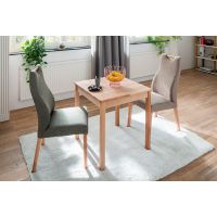 MC AKCENT - ALFONS Stół 70x70x76 | Dąb lity dziki | ALF070WE