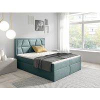 LINNEO - ARSIZIO Łóżko z pojemnikiem 140/200