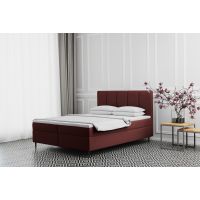 SOFIA MEBLE - ADEL Łóżko kontynentalne 140x200 z pojemnikiem