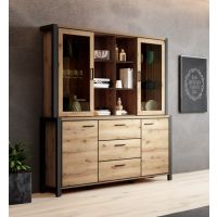 HELVETIA MEBLE WIERUSZÓW - AKTIV | Komoda | Kredens | 4D3S | 24TWLK76