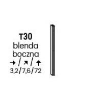 LIVEO - TIFFANY Blenda boczna T30