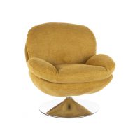 SIGNAL - BRIGITTE BREGO Fotel | Tkanina Brego 68 Curry | z MR