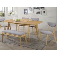 SIGNAL - BRANDO Stół 120-160x80cm | Dąb