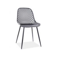 SIGNAL - CORRAL A Krzesło | Tworzywo PP | Stelaż Czarny mat