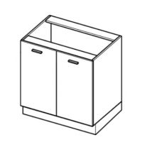 LAYMAN - BLANKA Szafka D8 kuchenna 80 cm dolna