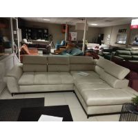 WERSAL - DENVO Narożnik z funkcją spania, pojemnikiem , regulowanymi zagłówkami i przesuwnym oparciem | DOSTĘPNY OD RĘKI