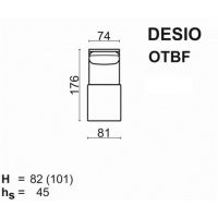 Meblomak - DESIO Otomana OTBF bez funkcji