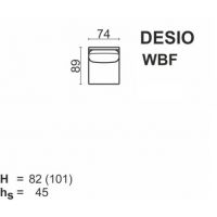 Meblomak - DESIO Wstawka WBF bez pojemnika