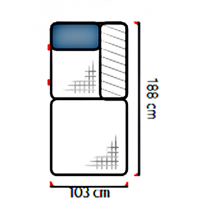 UNIMEBEL - DIVERSO II Moduł REC.PJ P narożny prawy z pojemnikiem