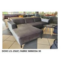 AEK - DOVE Narożnik LCL-2SIL(BP) bez funkcji spania | z elektrycznie wysuwanym siedziskiem | DOSTĘPNY OD RĘKI