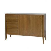 Drewmax - RETRO Komoda Bukowa | KD439
