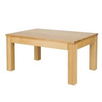 Drewmax - STOLIK DREWNIANY Bukowy | ST175 | Grubość blatu 2,5 cm | 120x50x80