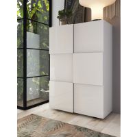 MC AKCENT - DAMA Szafka na buty 409008-44 | biały połysk