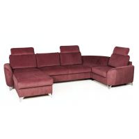 Meblomak - DESIO Narożnik BL-OTP-2,5R-NO-WP-BP lub BL-WP-NO-2,5R-OTP-BP z funkcją spania i pojemnikiem .